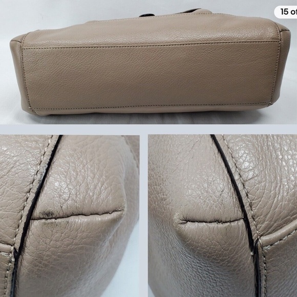 Authentic Coach Charlie Shoulder Bag in pebbled leather - Picture 9 of 11